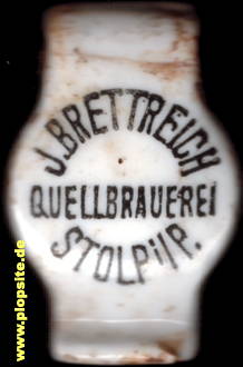 Bügelverschluss aus: Quellbrauerei Johann Brettreich, Stolp, Słupsk, Stôłpsk, Polen