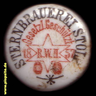 Bügelverschluss aus: Sternbrauerei R.W. Heidemann, 