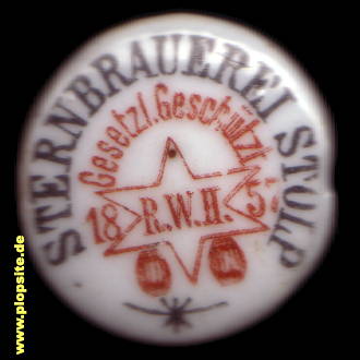 Bügelverschluss aus: Sternbrauerei R.W. Heidemann, 