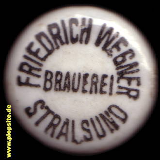 Bügelverschluss aus: Brauerei L. Rubarth Nachfahren Friedrich Wegner, Stralsund, Hansestadt Stralsund, Deutschland