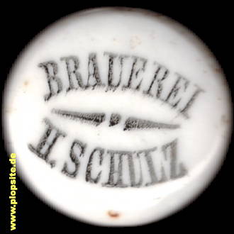 Bügelverschluss aus: Brauerei Volksgarten, H. Schultz, Stralsund, Hansestadt Stralsund, Deutschland