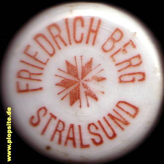 Bügelverschluss aus: Dampfbrauerei Friedrich Berg, Stralsund, Hansestadt Stralsund, Deutschland