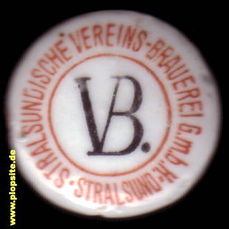 Bügelverschluss aus: Vereins Brauerei Gmbh, Stralsund, Hansestadt Stralsund, Deutschland