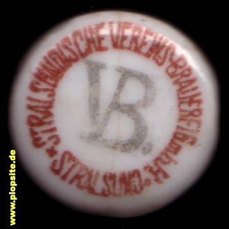 Bügelverschluss aus: Vereins Brauerei GmbH, Stralsund, Hansestadt Stralsund, Deutschland