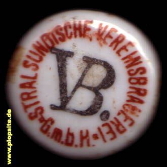 Bügelverschluss aus: Vereins Brauerei GmbH, Stralsund, Hansestadt Stralsund, Deutschland