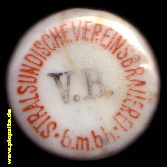 Bügelverschluss aus: Vereinsbrauerei GmbH, Stralsund, Hansestadt Stralsund, Deutschland