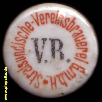 Bügelverschluss aus: Vereinsbrauerei GmbH, Stralsund, Hansestadt Stralsund, Deutschland