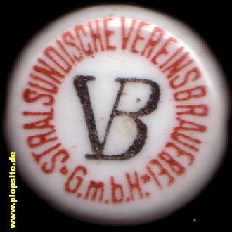 Bügelverschluss aus: Vereinsbrauerei GmbH, Stralsund, Hansestadt Stralsund, Deutschland