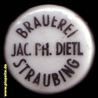 Bügelverschluss aus: Brauerei Jac. Ph. Dietl, Brauerei zum Loichinger, Straubing, Deutschland