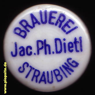 Bügelverschluss aus: Brauerei Jac. Ph. Dietl, Brauerei zum Loichinger, Straubing, Deutschland