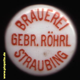 Bügelverschluss aus: Brauerei Gebrüder Röhrl, Straubing, Deutschland