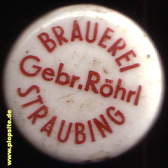 Bügelverschluss aus: Brauerei Gebrüder Röhrl, Straubing, Deutschland