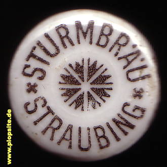 Bügelverschluss aus: Karmelitenbrauerei, Brauerei Sturm, Straubing, Deutschland