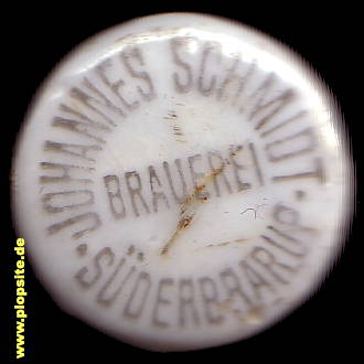 BŸügelverschluss aus: Brauerei Johannes Schmidt, Süderbarup, Sønder Brarup, Deutschland