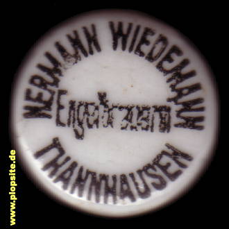 Bügelverschluss aus: Engelbrauerei Wiedemann, Thannhausen, Deutschland