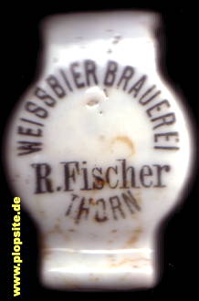 Bügelverschluss aus: Weißbierbrauerei Raimund Fischer, Thorn, Toruń, Polen