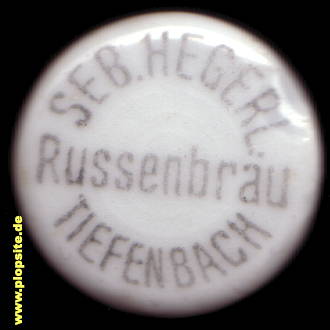 Bügelverschluss aus: Russenbräu, Tiefenbach, Deutschland