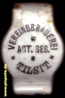 Bügelverschluss aus: Vereinsbrauerei AG, Tilsit, Sowetsk, Советск, Russland