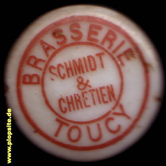 Bügelverschluss aus: Brasserie G. Schmidt & R. Chrétien, Toucy, Frankreich