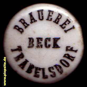 Bügelverschluss aus: Brauerei Beck, Trabelsdorf, Lisberg, Deutschland