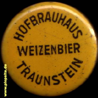 Bügelverschluss aus: Hofbrauhaus Weizenbier  , Traunstein, Deutschland