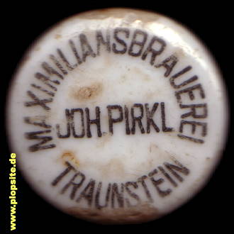Bügelverschluss aus: Maximiliansbrauerei Pirkl, Traunstein, Deutschland