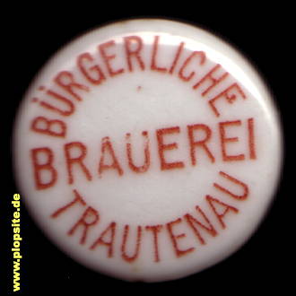 Bügelverschluss aus: Bürgerliche Brauerei, Trautenau, Trutnov, Tschechien