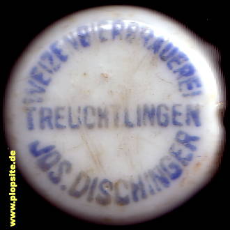 Bügelverschluss aus: Weizenbierbrauerei Dischinger, Treuchtlingen, Deutschland