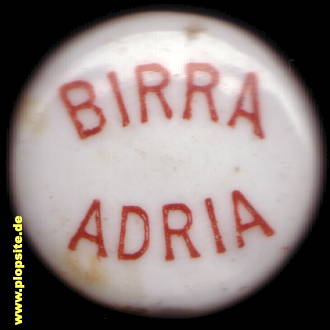 BŸügelverschluss aus: Adria Bierbrauerei A.-G., Trieste, Triest, Italien