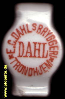 Bügelverschluss aus: Dahl's Bryggeri, Trondheim, Trondhjem, Drontheim, Norwegen