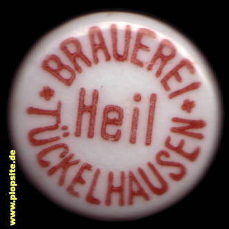 BŸügelverschluss aus: Brauerei Heil, Tückelhausen, Ochsenfurt-Tückelhausen, Deutschland