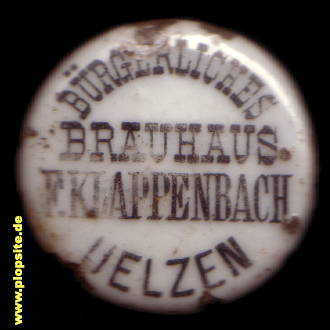 Bügelverschluss aus: Bürgerliches Brauhaus F. Klappenbach , Uelzen, Deutschland