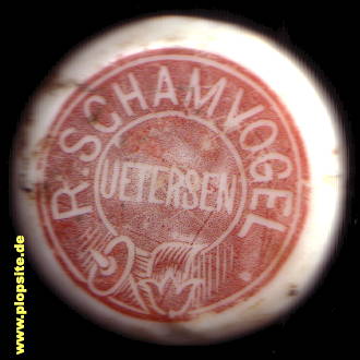 BŸügelverschluss aus: Brauerei R. Schamvogel, Uetersen, Ütersen, Yttersen, Deutschland