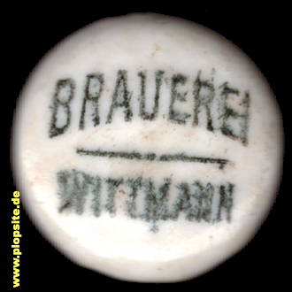 B�ügelverschluss aus: Brauerei Wittmann,  DE, unbekannt, Deutschland
