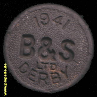 Picture of a ceramic Hutter stopper from: Derby B. & S. Ltd.,  GB, unbekannt, United Kingdom