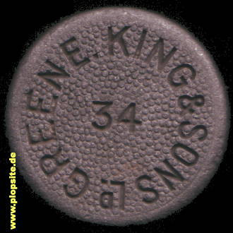 Picture of a ceramic Hutter stopper from: Greene King & Sons Ltd.,  GB, unbekannt, United Kingdom