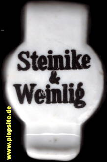 Picture of a ceramic Hutter stopper from: Steinike & Weinlig,  DK, unbekannt, Denmark