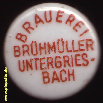 Bügelverschluss aus: Brauerei Brühmüller, Untergriesbach, Deutschland