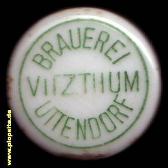 Bügelverschluss aus: Brauerei Vitzthum, Uttendorf, Helpfau-Uttendorf, Österreich