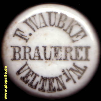 BŸügelverschluss aus: Brauerei F. Waubke, Velten, Deutschland