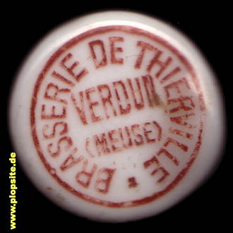 BŸügelverschluss aus: Brasserie de Thierville, Eugène Goubet, Verdun, Frankreich