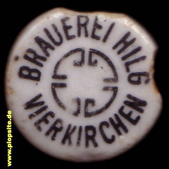 BŸügelverschluss aus: Brauerei Hilg  , Vierkirchen - Dachau, Deutschland