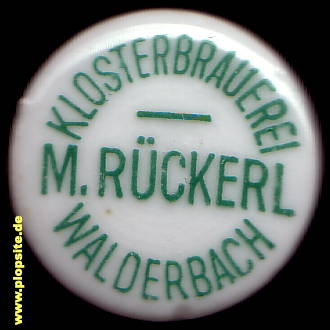 BŸügelverschluss aus: Klosterbrauerei Rückerl, Walderbach, Deutschland