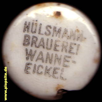 BŸügelverschluss aus: Exportbierbrauerei Hülsmann, Wanne - Eickel, Herne, Deutschland
