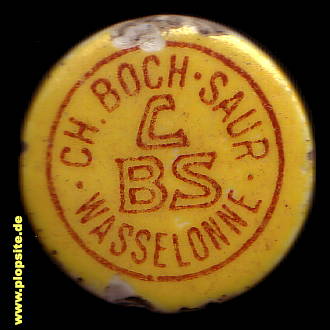 Picture of a ceramic Hutter stopper from: Wasselonne, Boch Saur Cbs,  FR, unbekannt, France