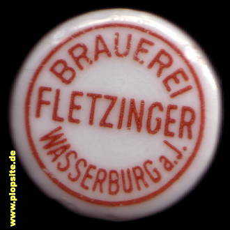 Bügelverschluss aus: Brauerei Fletzinger, Wasserburg / Inn, Deutschland