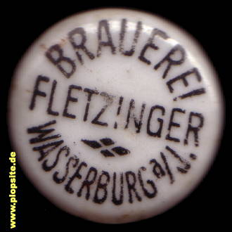 Bügelverschluss aus: Brauerei Fletzinger  , Wasserburg / Inn, Deutschland