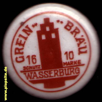 Bügelverschluss aus: Grein Bräu, Gustav Hatzl, Wasserburg / Inn, Deutschland