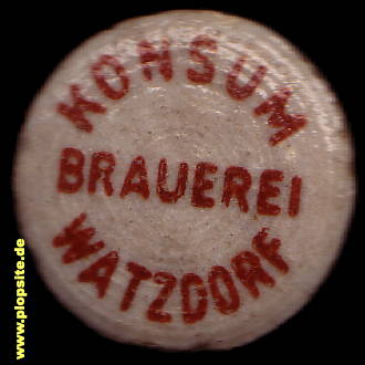 Bügelverschluss aus: Konsum Brauerei, Watzdorf, Bad Blankenburg, Deutschland