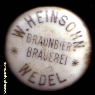 BŸügelverschluss aus: Braunbier Brauerei W. Heinsohn, Wedel, Deutschland